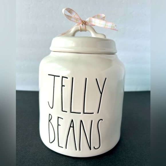 Rae Dunn Jelly Bean/Cookie Chubby Canister